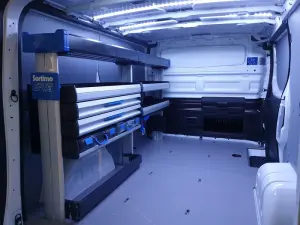 Fahrzeugumbau Werkstattwagen Sortimo