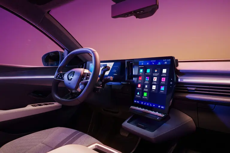 Renault Scenic 100% elektrisch Cockpit