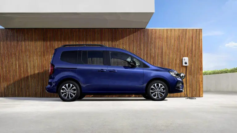 Renault Kangoo E-Tech 100% elektrisch seitlich