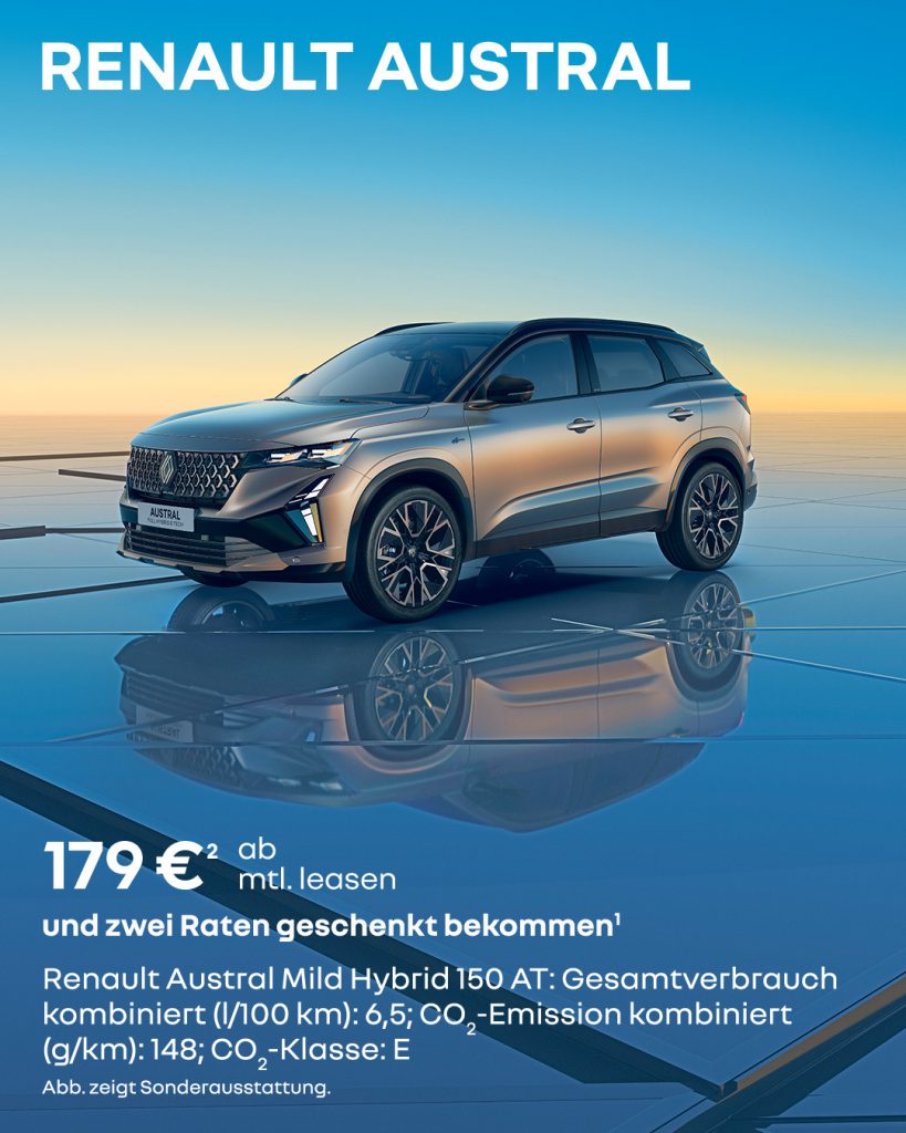 Austral 2 Raten geschenkt